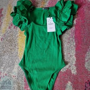 Zara body suit size small